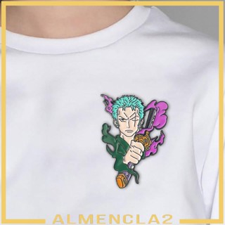 [Almencla2] เข็มกลัดเคลือบ ลายการ์ตูนอนิเมะน่ารัก สําหรับเสื้อแจ็กเก็ต เครื่องประดับ กระเป๋า