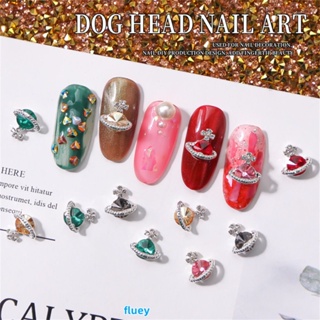 ตามมาตกแต่งเล็บ 10pcs Shiny Multi-color Diamond Inlaid Accessories Nail,rhinestones