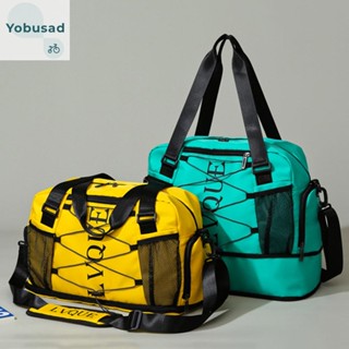 [Yobusad.th] Weekender Carry On Overnight กระเป๋ารองเท้า แบบเปียก พร้อมรถเข็น