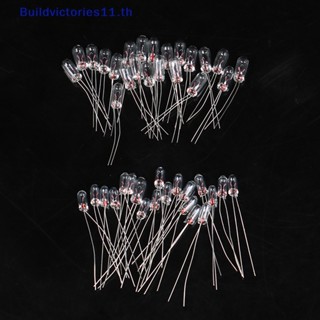 Buildvictories11 หลอดไฟเส้นพลาสติก 6V 12V 3/4 มม. 20 ชิ้น