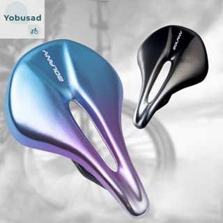 [Yobusad.th] อานนั่งจักรยาน คาร์บอนไฟเบอร์ ระบายอากาศ น้ําหนักเบา สําหรับผู้ชาย และผู้หญิง