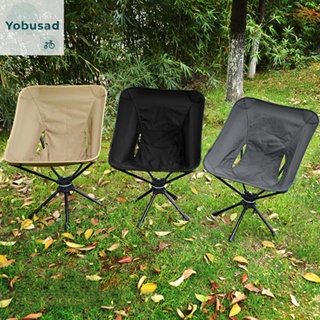 [Yobusad.th] เก้าอี้พนักพิงหลัง พับได้ ทนต่อการเสียดสี สําหรับนักท่องเที่ยว ชายหาด กลางแจ้ง