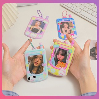 Creative Pvc Cartoon Card Holder Creative Card Set Student Bus Card Meal Card Anti-lost Storage Card Bag Girl Star Chasing Goo Card Set For Gift [COD]