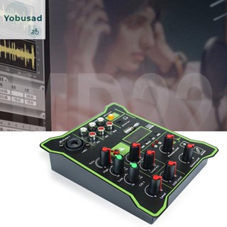 [Yobusad.th] เครื่องผสมเอฟเฟค DSP USB 5 ช่องทาง ขนาดเล็ก สําหรับคอมพิวเตอร์