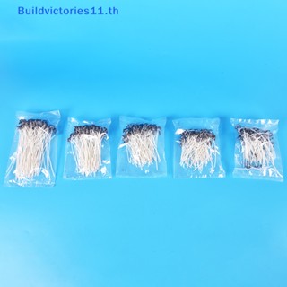 Buildvictories11 ไส้ตะเกียงผ้าฝ้าย DIY สําหรับตกแต่งปาร์ตี้ 100 ชิ้น