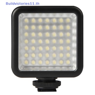 Buildvictories11 โคมไฟ LED 49 ดวง หรี่แสงได้ สําหรับกล้อง DSLR DV กล้องวิดีโอ TH