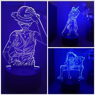 Buildvictories11 โคมไฟกลางคืน LED ลายการ์ตูนอนิเมะญี่ปุ่น สําหรับตกแต่งห้องนอน 1 ชิ้น