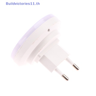 Buildvictories11 โคมไฟกลางคืน LED เซนเซอร์อัจฉริยะ ปลั๊ก EU สําหรับติดผนังห้องน้ํา ห้องครัว โถงทางเดิน ห้องนอน TH