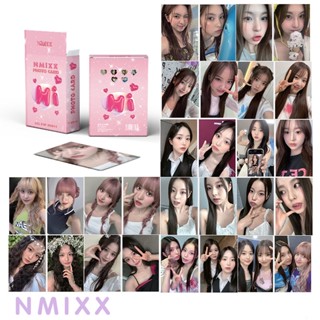 พร้อมส่ง อัลบั้มโฟโต้การ์ด เลเซอร์โลโม่ NMIXX EXPERGO Kpop 50 ชิ้น ต่อกล่อง