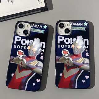 เคสโทรศัพท์ซิลิโคน TPU แบบนิ่ม ลาย Superman กันกระแทก สําหรับ IPhone 14 13 12 11 Pro XS Max X XR 7 + 8 Plus