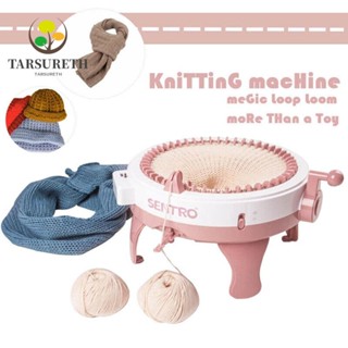 Tarsureth 48 เข็มถักนิตติ้ง|ผ้าพันคอ ผ้าวูล อัตโนมัติ DIY สําหรับเด็ก