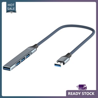 Rga ฮับแยกพอร์ต USB 30 Type-C 4 พอร์ต พกพาง่าย สําหรับบ้าน คอมพิวเตอร์ โทรศัพท์