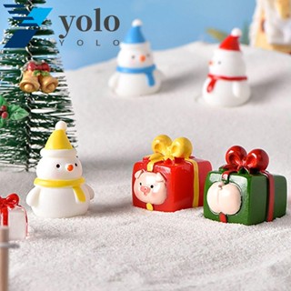 Yolo ตุ๊กตาหิมะ ขนาดเล็ก สําหรับตกแต่งบ้าน สวน คริสต์มาส