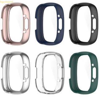 เคสป้องกันหน้าจอ PC ล้างทําความสะอาดได้ สําหรับ Sense2 Versa4 Smartwatch