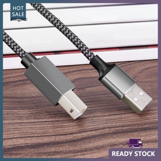 Rga สายเคเบิลเครื่องพิมพ์ USB ความเร็วสูง 1 เมตร 2 เมตร 3 เมตร สีเงิน สําหรับอุปกรณ์ USB B