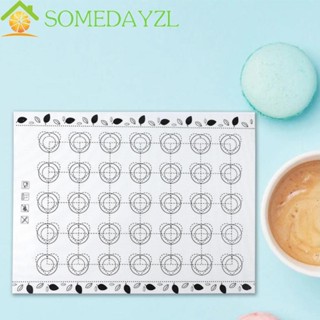 Somedayzl|เสื่อซิลิโคน ทนความร้อนสูง สําหรับทําคุ้กกี้ เบเกอรี่