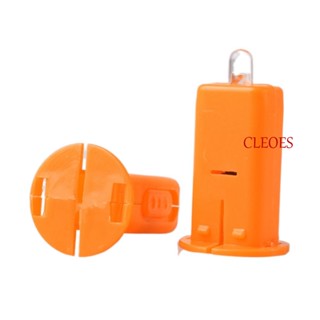 Cleoes โคมไฟ สีเหลือง แบบพกพา สําหรับงานแต่งงาน 10 ชิ้น