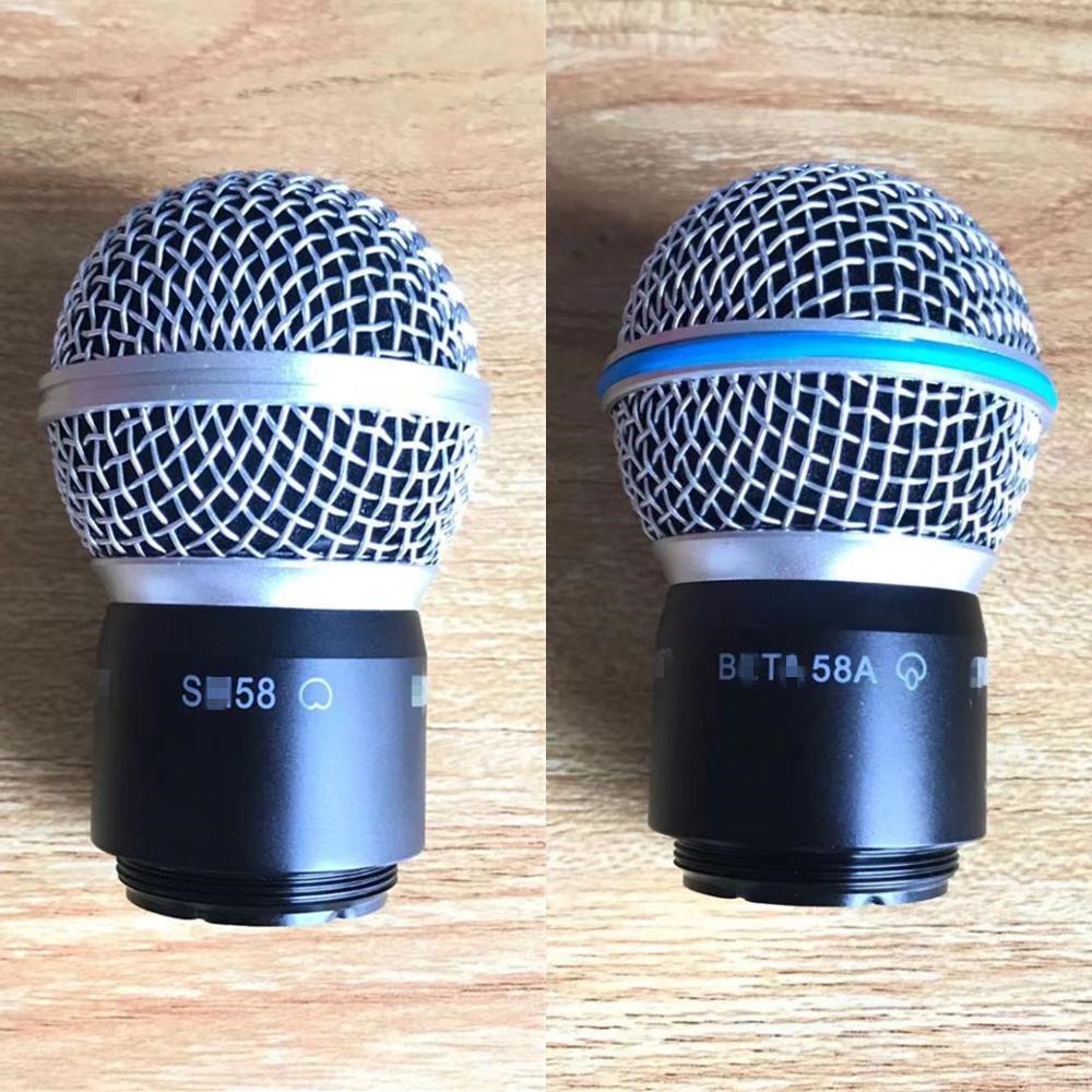 หัวไมโครโฟนไร้สาย แบบเปลี่ยน สําหรับ Shure 58 SM series 58S 58LC SM58 BT-58A BT58A BETA58A BETA87A P