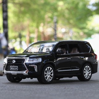 (บรรจุกล่อง) Raokas LX570 โมเดลรถออฟโร้ด SUV 6 ประตู ของเล่นสําหรับเด็ก