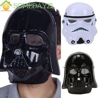 Somedayzl หน้ากากคอสเพลย์ Star Wars Darth Vader พลาสติก แบบเต็มใบหน้า สไตล์โกธิค