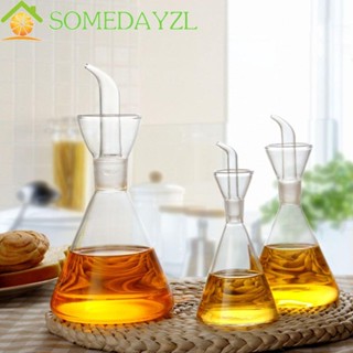 Somedayzl เครื่องเทน้ํามัน แบบแก้วใส ขนาด 500 มล. 250 มล. 125 มล. 500 มล. 250 มล. 125 มล.