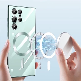 พร้อมส่ง เคส S25Ultra S24Ultra S23Ultra S22Ultra ชาร์จได้ สำหรับ SAMSUNG S22 S23 S24 S25Fe Plus Ultra กันเลนส์กล้อง 006