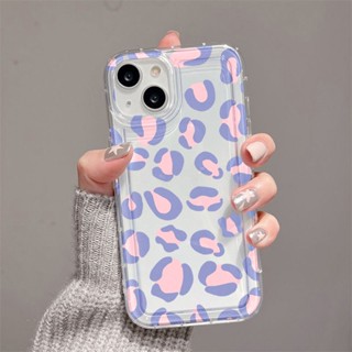 สีม่วงชมพูลายเสือดาว เคสโทรศัพท์ for Xiaomi Redmi Note10 10S 9a 9i Note 12 Pro 11 Note 11s Mi 10t Pro Poco X3 Pro NFC