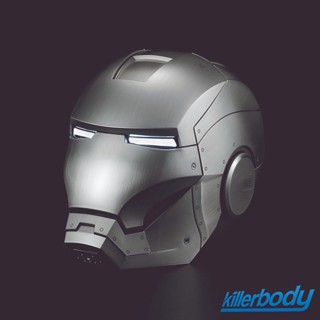 Killerbody หมวกกันน็อค Marvel Authorized Grade 1: 1 Iron Man MK2 ของแท้ รุ่นแรก MK2 X78I