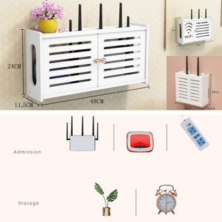 ชั้นวางเราเตอร์ Wifi แบบไร้สาย สําหรับตกแต่งบ้าน ห้องนั่งเล่น