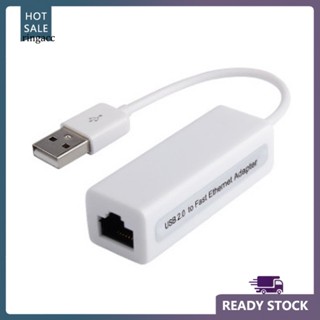 Rga 10 / 100Mbps External USB 20 ถึง RJ45 สายอะแดปเตอร์แลนการ์ดเครือข่าย สําหรับแล็ปท็อปพีซี