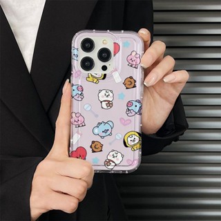 Yiki|เคสโทรศัพท์มือถือแบบนิ่ม TPU ลายการ์ตูนสัตว์น้อยน่ารัก สําหรับ Samsung A24 A22 A14 A13 A12 A04E A04S A04 A03S A03 A02S A02 A11 A10S A10