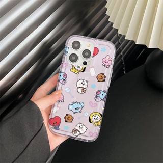 Yiki|เคสโทรศัพท์มือถือแบบนิ่ม TPU ลายการ์ตูนสัตว์น้อยน่ารัก สําหรับ OPPO A17 A17K A16 A16K A15 A7 A5S A5 A3S A8 A31 2020 A52 A92 A5 A9 2020 A1K R17