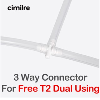 Cimilre Both Breast Pump Consumables 3Way connector Free T2 Eco Plus