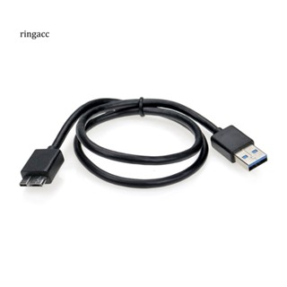 Rga สายเคเบิลเชื่อมต่อ USB30 A เป็น Micro B ความเร็วสูง สําหรับฮาร์ดดิสก์ภายนอก