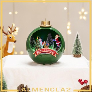 [Almencla2] ประติมากรรมบ้านเมืองคริสต์มาส สําหรับตกแต่งบ้าน