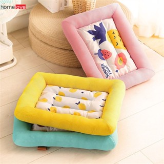 เสื่อสุนัข Cooling Summer Mat Universal Pet Bed Pet Ice Pad Dog Sleeping Kennel Dog Cat Pet Kennel Summer Dog Bed Pet Cooling Mat homelove