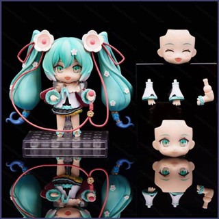 Ye โมเดลฟิกเกอร์ Nendoroid Hatsune Miku Magical Mirai Q Version ของเล่นสําหรับเด็ก