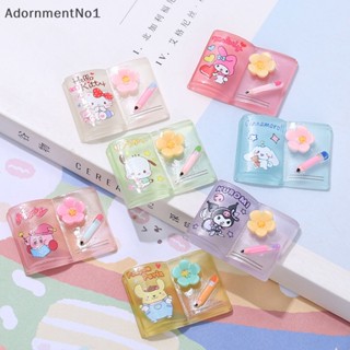 Adornmentno1 สติกเกอร์เรซิ่น รูปการ์ตูนถ้วยน้ํา ดอกไม้ เรืองแสง ขนาดเล็ก DIY สําหรับติดตกแต่งโทรศัพท์ ดินสอ กิ๊บติดผม หนังสือ 5 ชิ้น