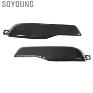 Soyoung Left Right Rear Bumper Reflector Smoky Black 68105145AC Replacement for  Cherokee KL 2014‑2018