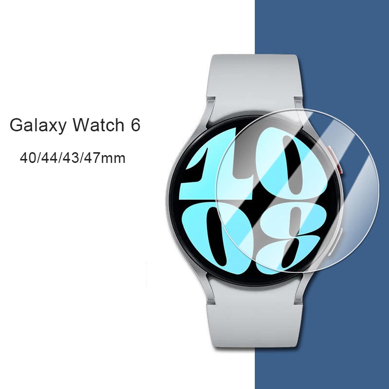 กระจกนิรภัย กันรอยขีดข่วนหน้าจอ สําหรับ Samsung Galaxy Watch 6 40 มม. 44 มม. Galaxy Watch Classic 6 43 มม. 47 มม.