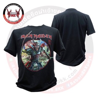 (พร้อมส่ง) เสื้อวง Iron Maiden ลิขสิทธิ์แท้100% แขนสั้นพิมพ์พรีเมี่ยม