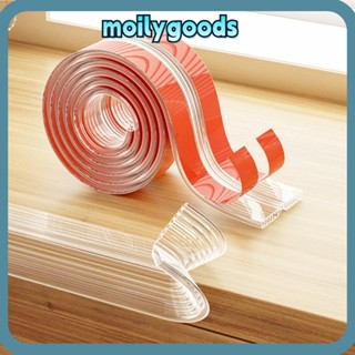 Moilyhd แถบกันชนมุม PVC แบบนิ่ม กันกระแทก 0.6 นิ้ว x 16.4 ฟุต สําหรับห้องนอน บ้าน