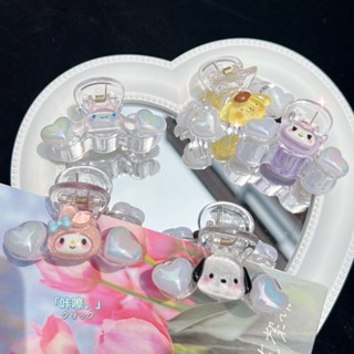 กิ๊บติดผมเจลลี่ ลายการ์ตูน Sanrio Love Clasp kt Girl Heart น่ารัก เครื่องประดับ สําหรับนักเรียนหญิง