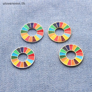 Ulo เข็มกลัด 17 สี สําหรับพัฒนาการ SDGs Pin TH