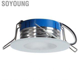 Soyoung Ceiling Panel Light IP66  Warm White 2.8 in 3000K Interior Lamp for Toilet Yacht