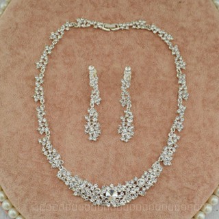 [0511]HG Bridal Wedding Dress Necklace Set Earrings Set Wedding Studio Photography Wedding Props Clothing Accessories ZN3M