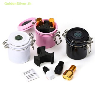 Goldensilver กาวติดขนตาปลอม ทําความชื้น สีเงิน