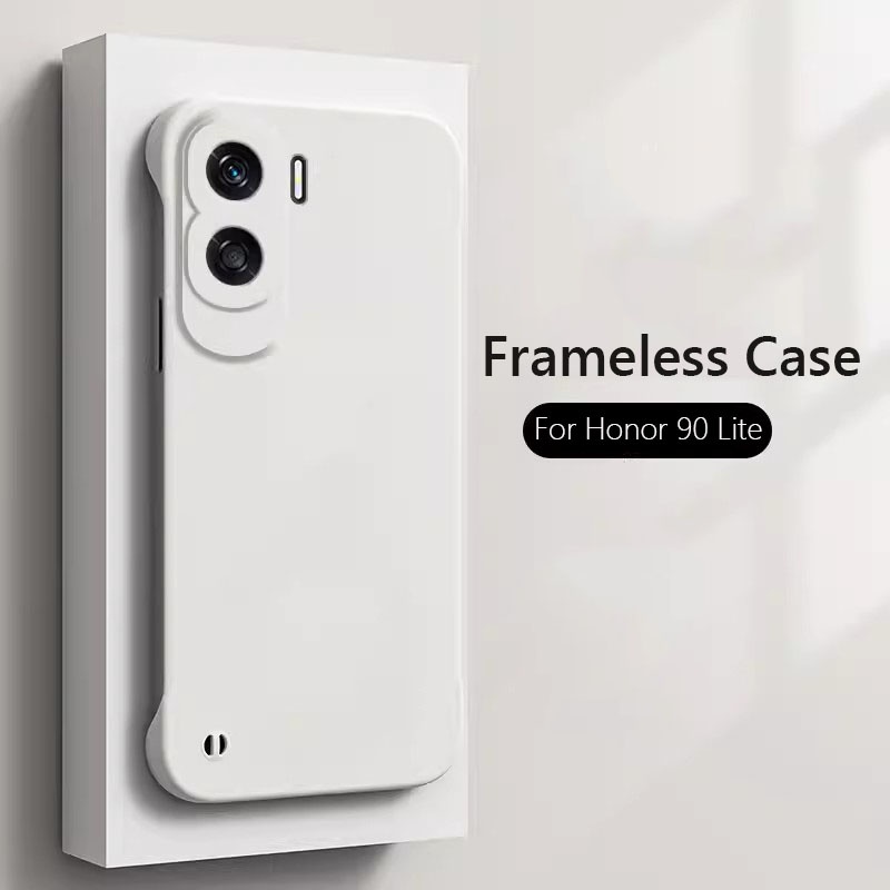 ปลอกสําหรับ Honor 90 Lite Pro 90Pro 90Lite 200Pro Honor90 Honor200 5G กันกระแทก Frameless Matte Hard PC กันชนเคสโทรศัพท์ Simple Anti-Fingerprints ป้องกันคู่ปกหลัง