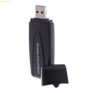 (ลดราคาสูง) Doublebuy อะแดปเตอร์การ์ด WiFi USB ไร้สาย 2 4G 5 8G 600 เมตร