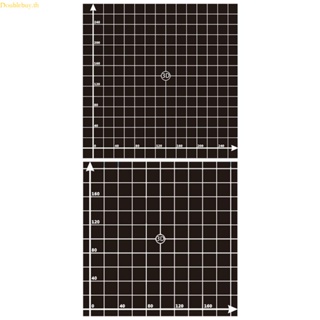 (ลดราคาสูง) Doublebuy แผ่นสติกเกอร์แพลตฟอร์ม สีดํา สําหรับเครื่องพิมพ์ 3D 1 ชิ้น